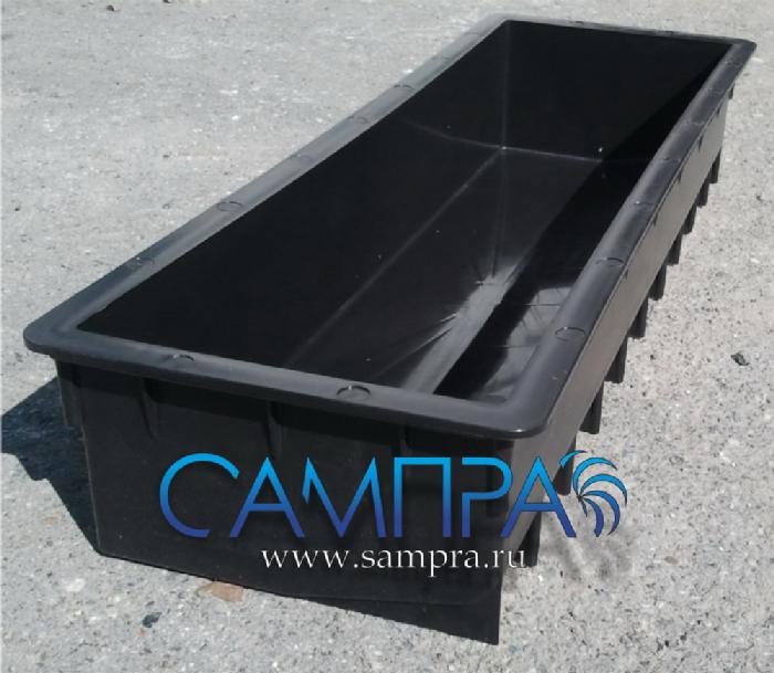 Форма Бордюр магистральный 100х30х18 см фото 2