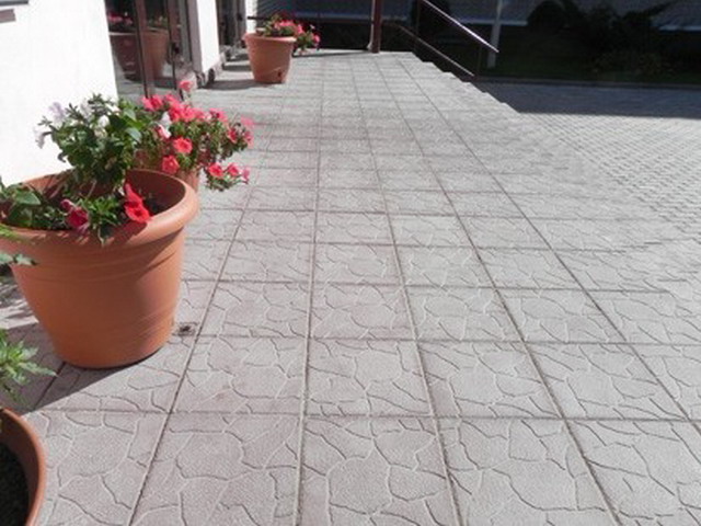 Форма для тротуарной плитки 72/17 Квадрат Тучка 40,0х40,0х5,0 см фото 3