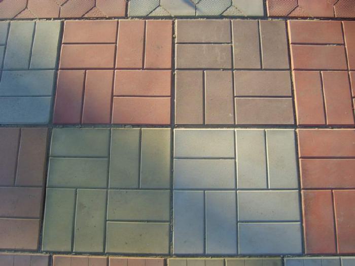 Форма для тротуарной плитки 72/7 Квадрат 8 кирпичей фото 3