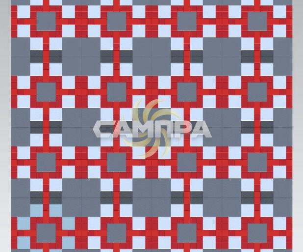 Форма для плитки 10х10х4,5 шагрень фото 6